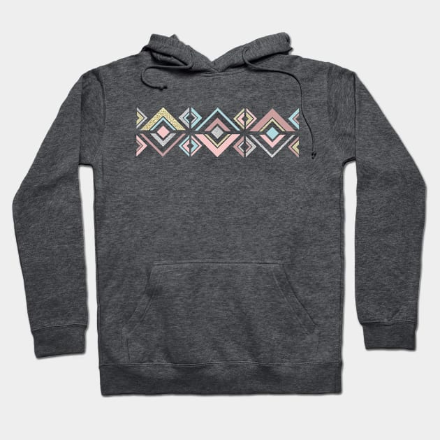 Diamond Pattern 2 Hoodie by Bubba C.